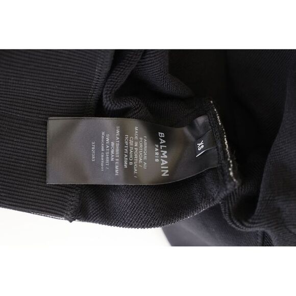 Balmain Cropped Hoodie - Picture 5 of 6